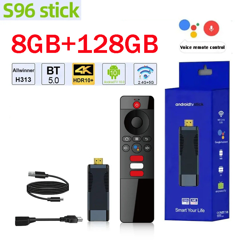 4K Media Player - ТВ-приставка S96 AllWinner H313 с двойным