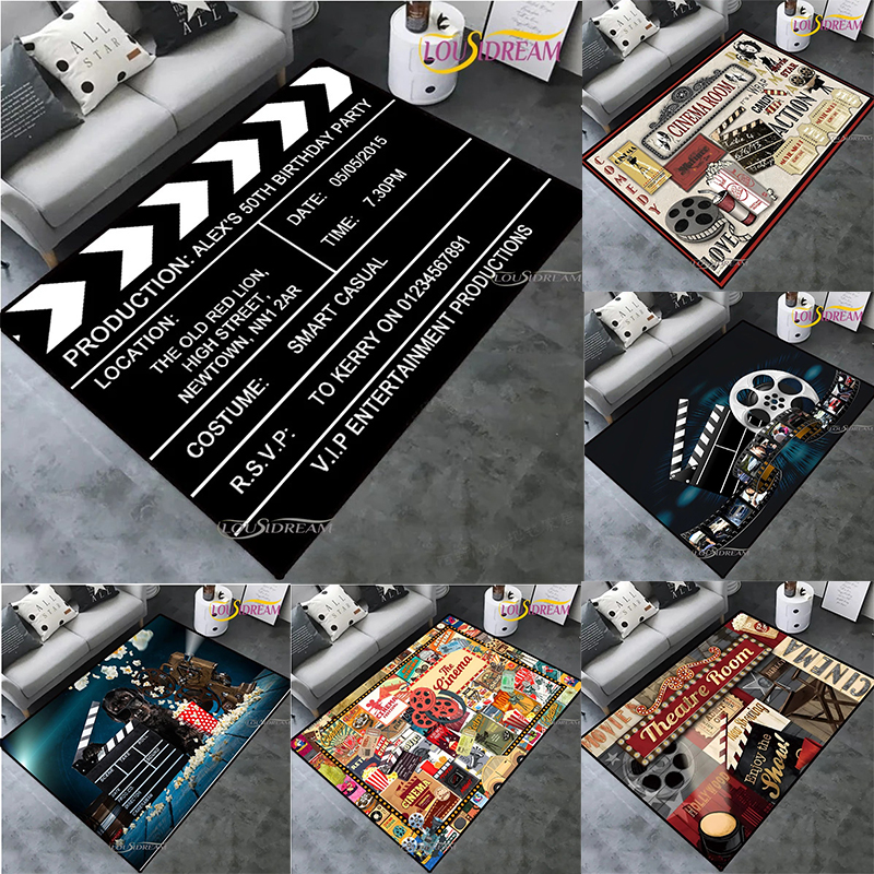 Home Cinema Kids - Винтажный проектор, тема фильма, ночь, хлопушка,