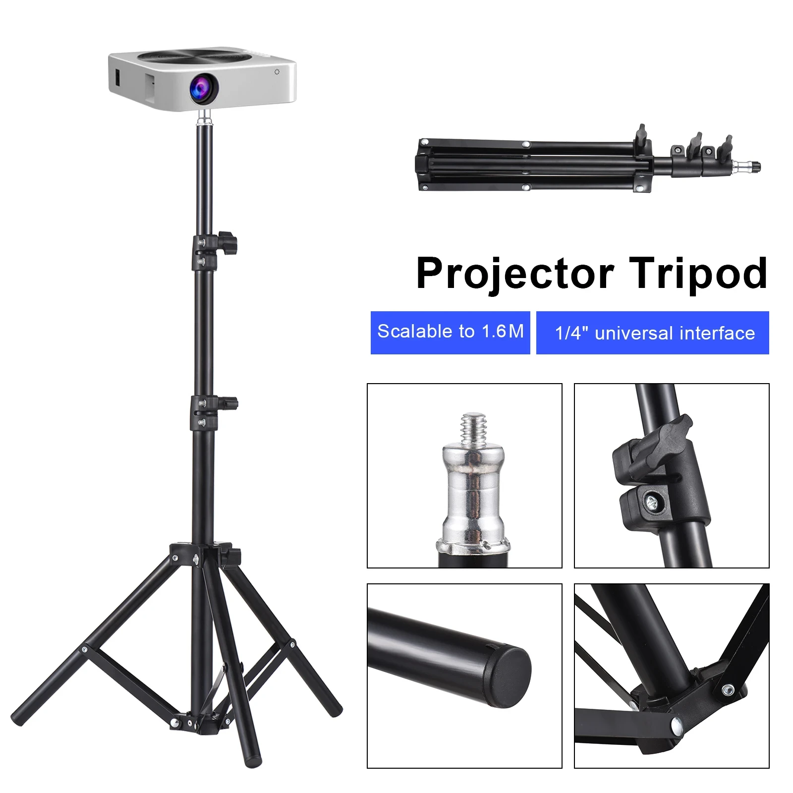 Projector Tripod Stand - Универсальная подставка-штатив для проектора, раздвижной кронштейн