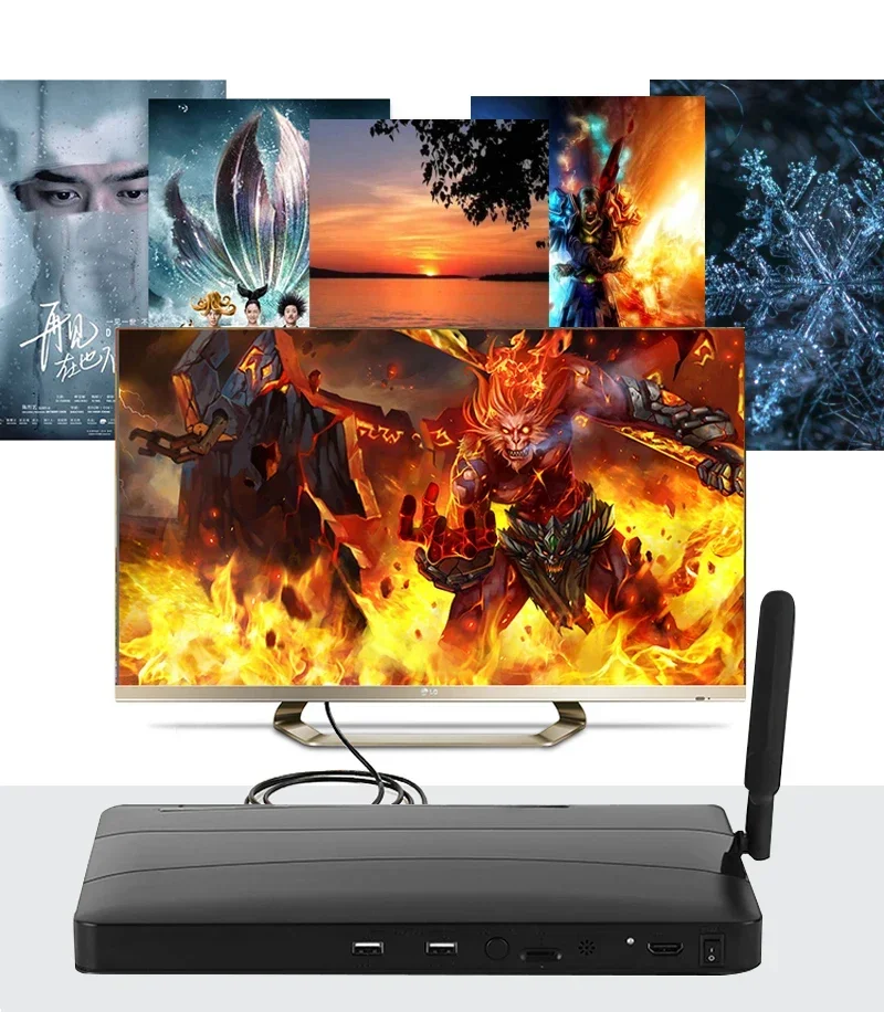 4K Media Player - Видеопроигрыватель 4K 1080p, 8 каналов, HDMI,