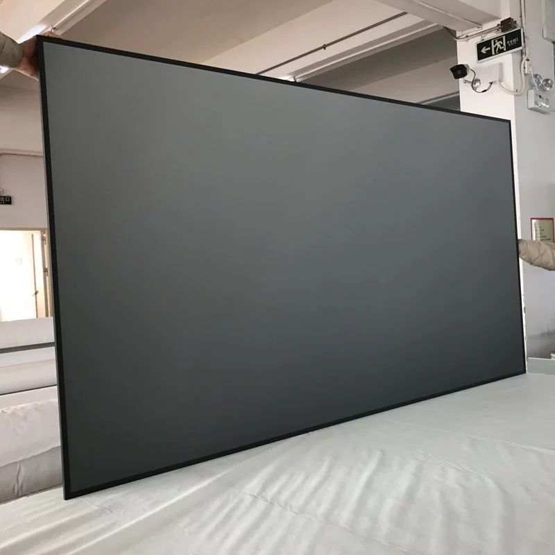 Home Cinema Wall Lights - Проекционный экран ALR серого цвета с