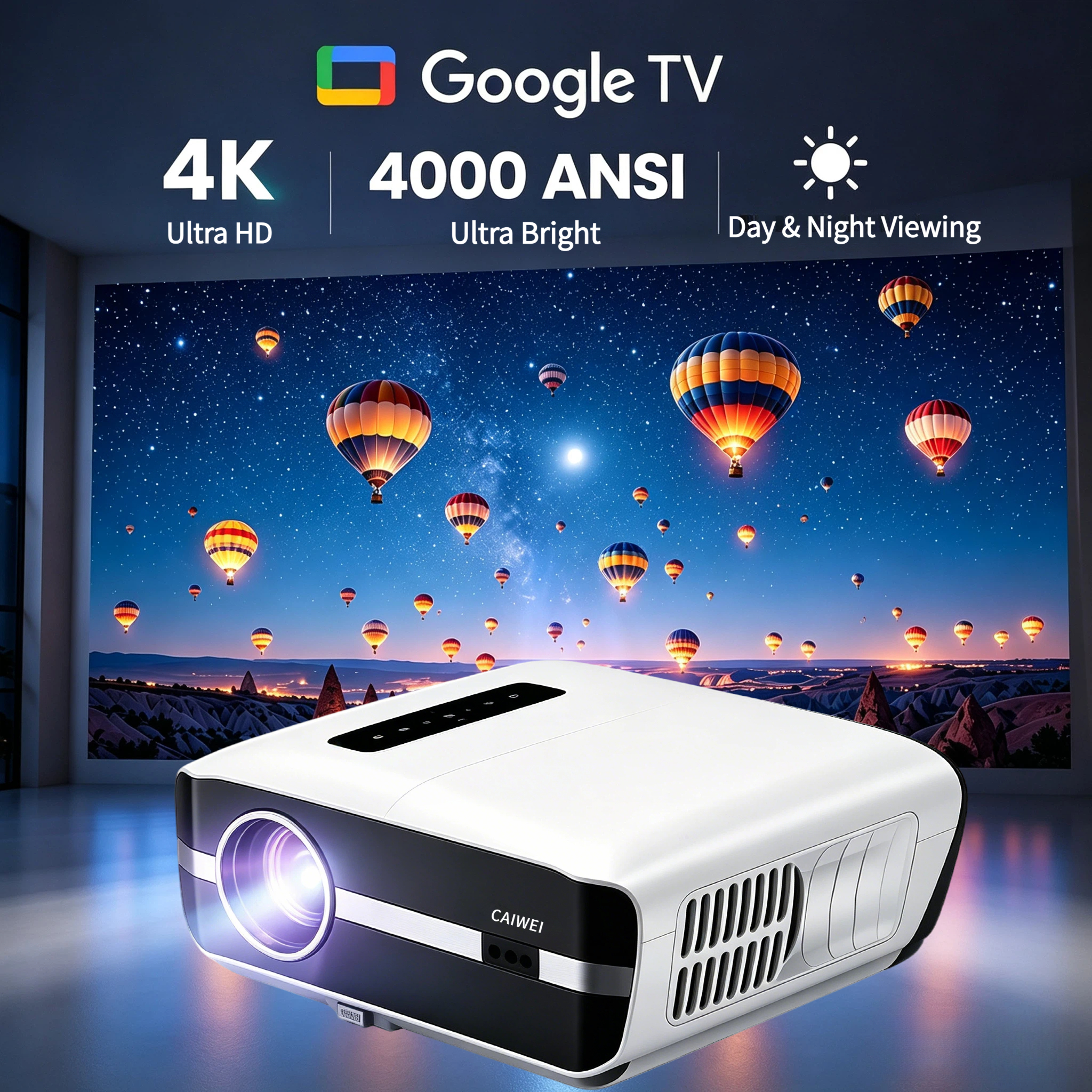 Home Cinema Setup - Новый 4K-проектор с автофокусом для дневного