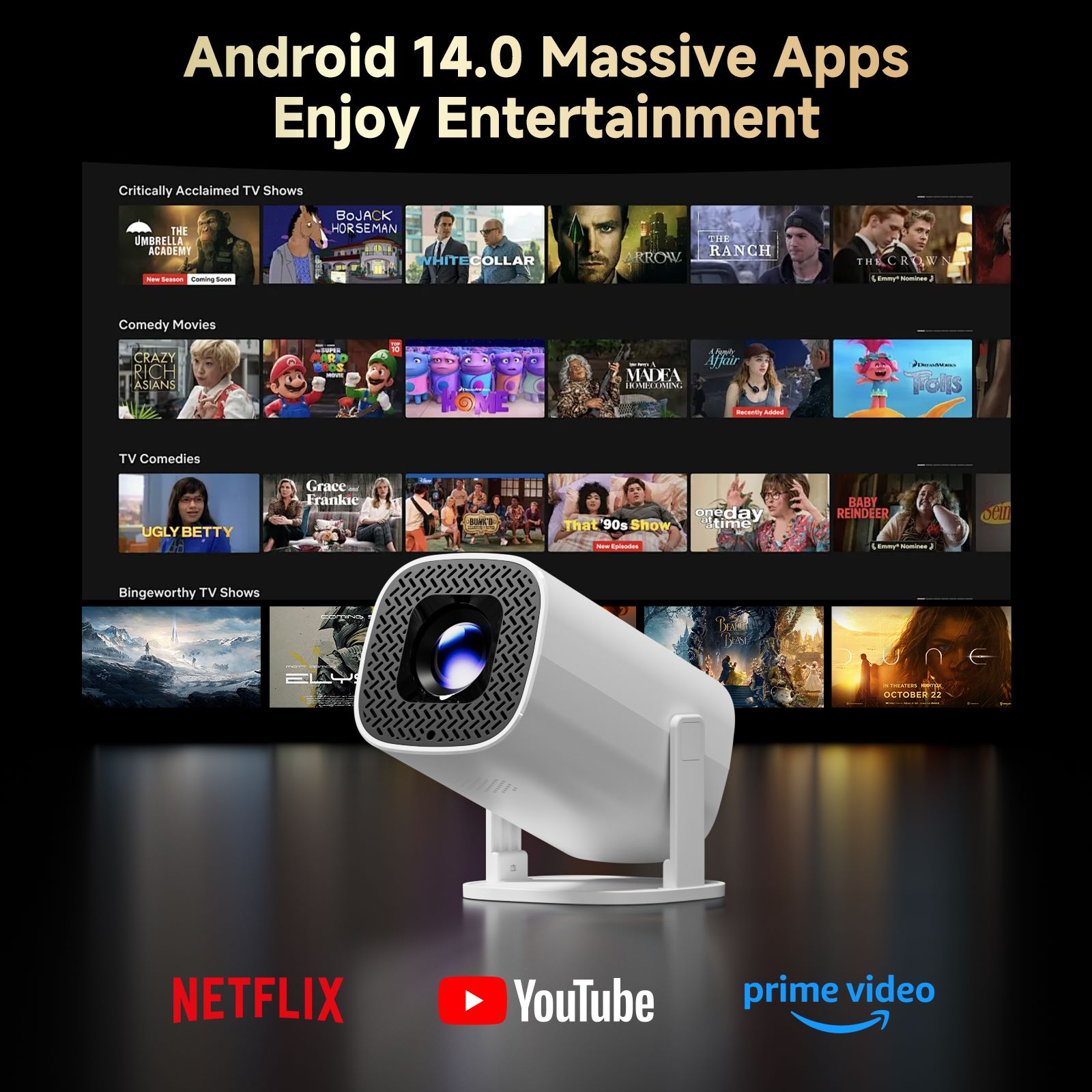 HONGTOP P30PRO Умный мини-прое – обзор и цена Home Cinema Setup