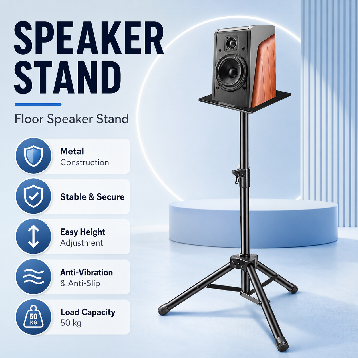 Усиленная металлическая подста – обзор и цена Projector Tripod Stand