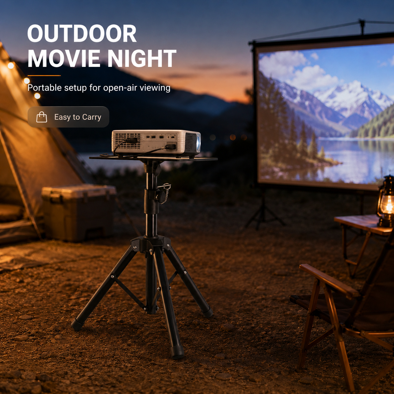 Усиленная металлическая подста – обзор и цена Projector Tripod Stand