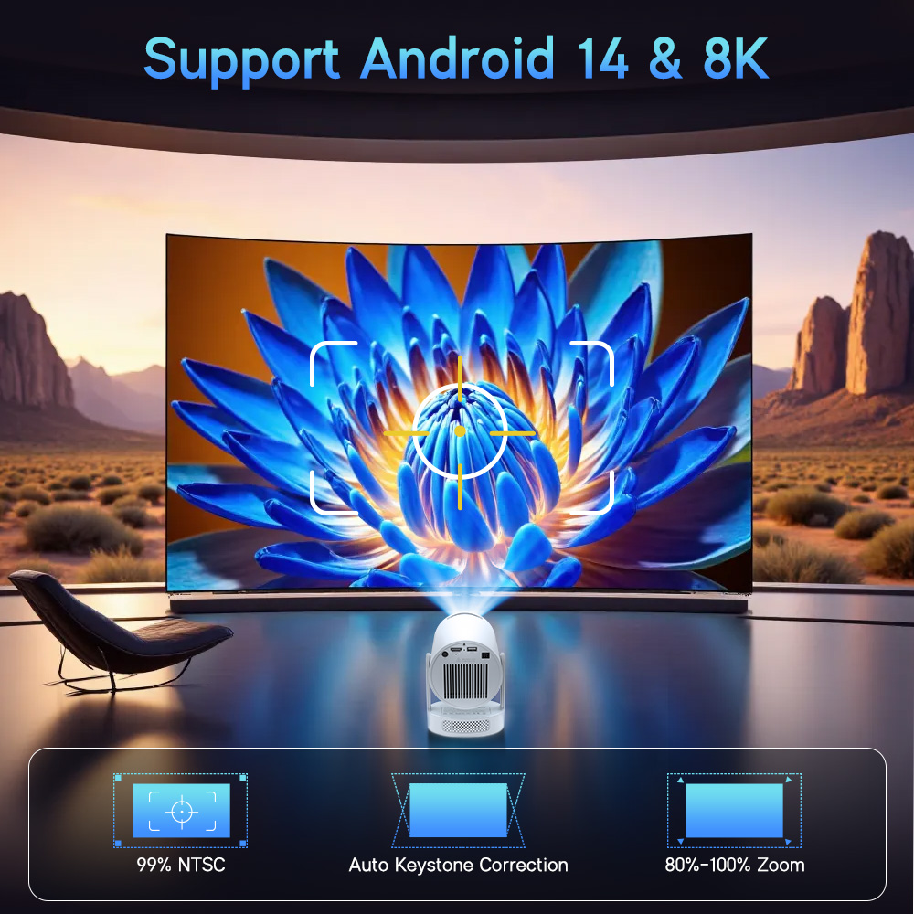 Проектор Magcubic Android 14 с – обзор и цена Home Cinema Setup