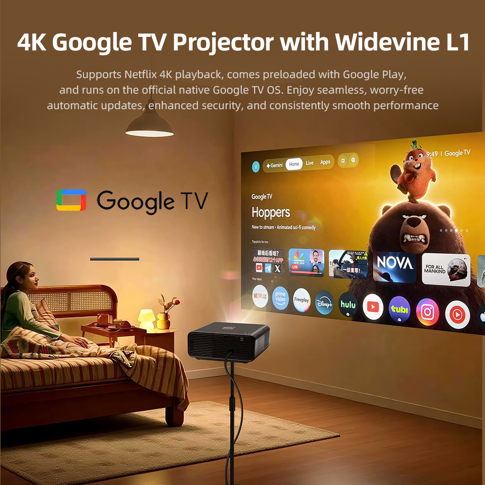 Проектор AUN U001 Pro Android  – обзор и цена Home Cinema Setup