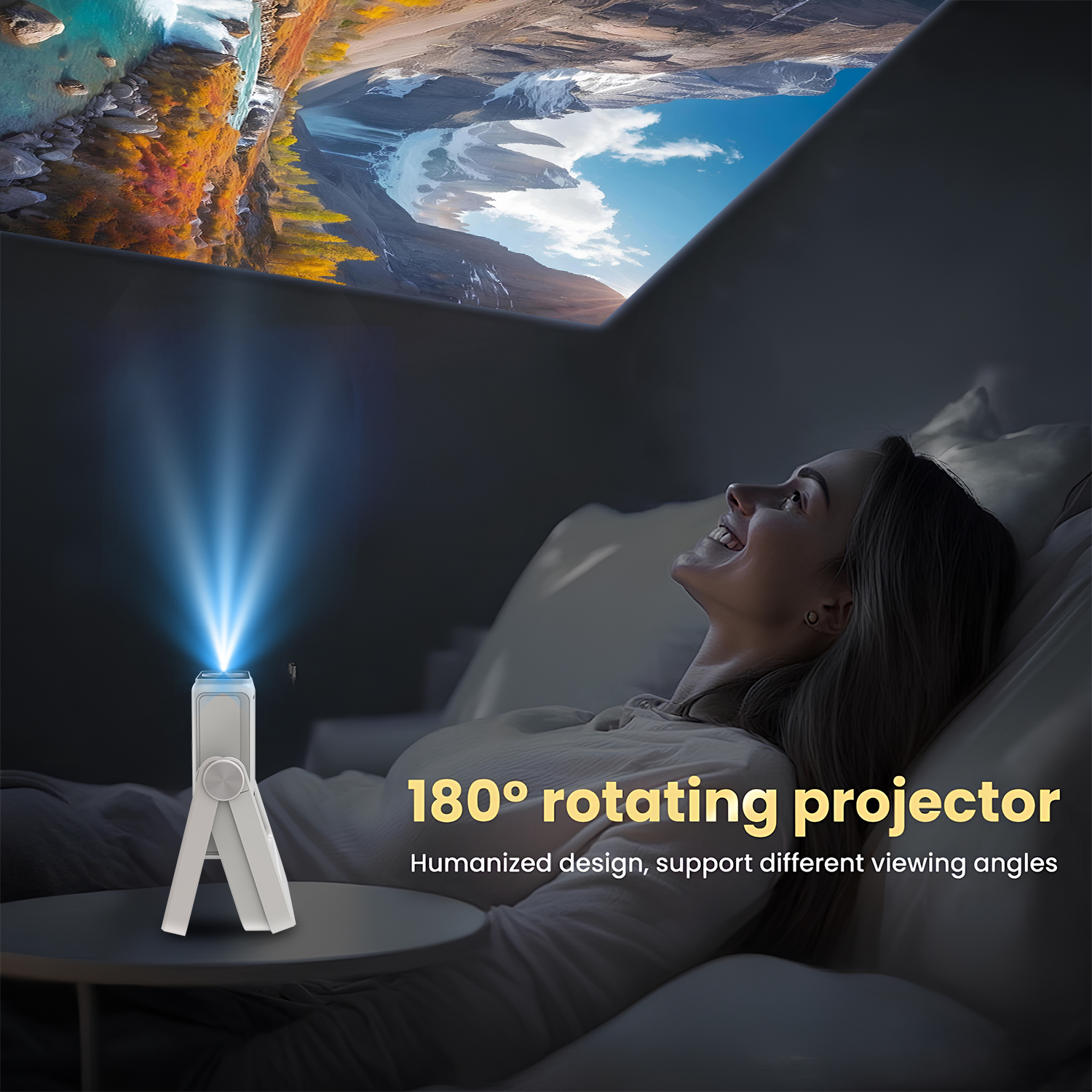 7-дюймовый сенсорный проектор  – обзор и цена Home Cinema Kids