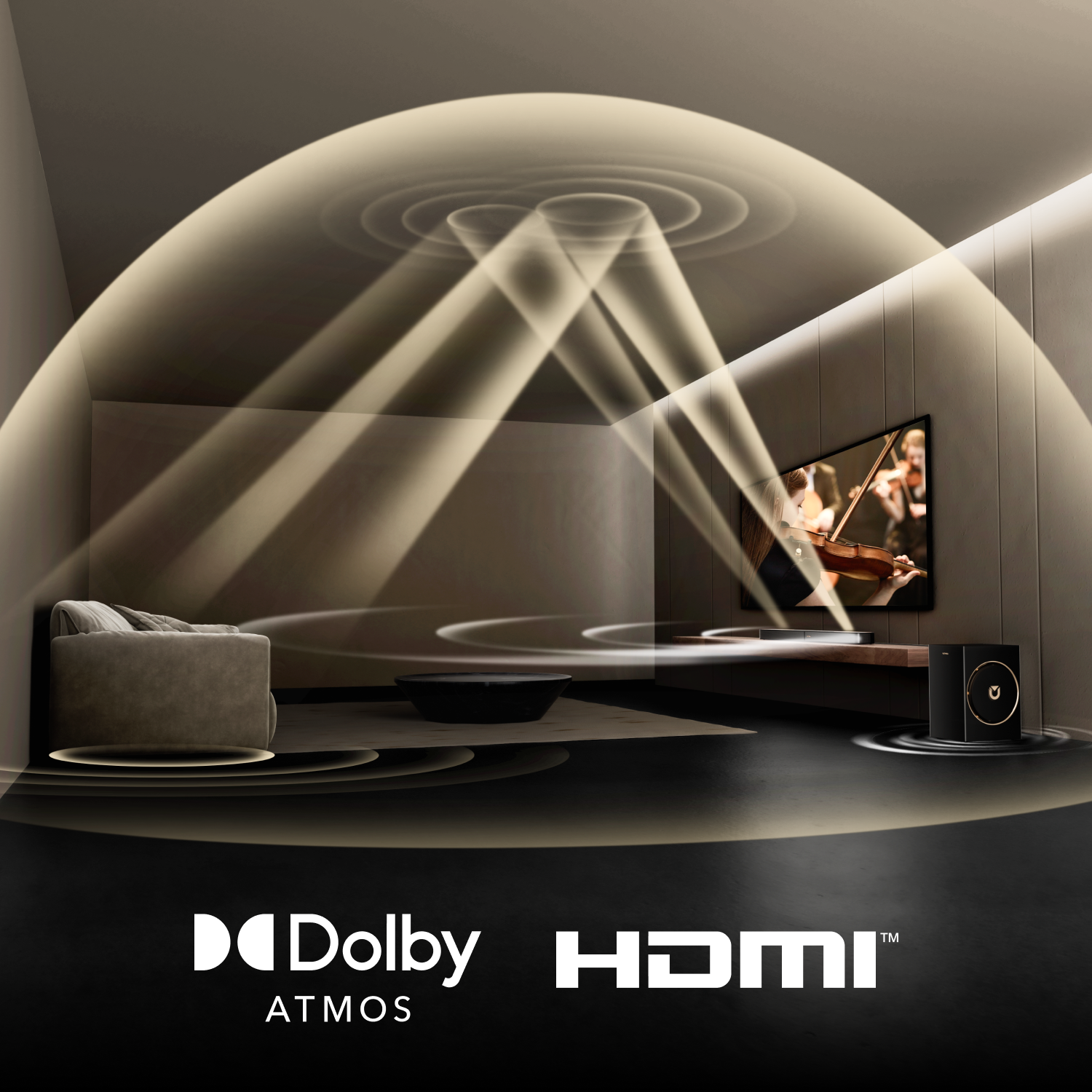 Саундбар ULTIMEA 360W 3.1.2ch  – обзор и цена Home Cinema Dolby Atmos 7.1