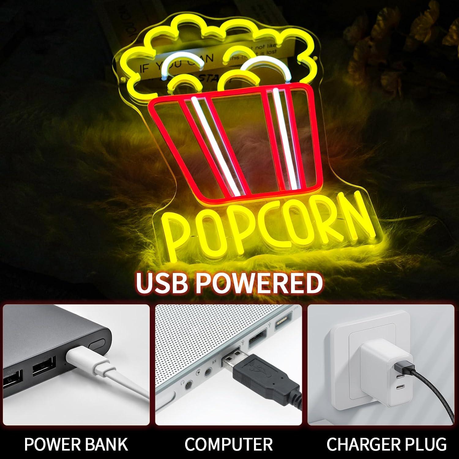 Неоновая вывеска в виде ведра  – обзор и цена Home Cinema Wall Lights
