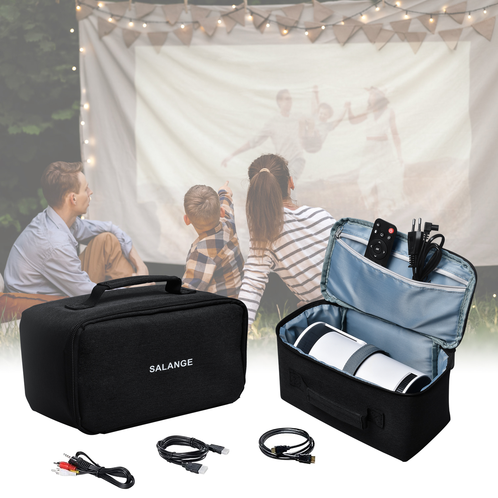 Чехол для хранения Salange, до – обзор и цена Projector Carrying Bag