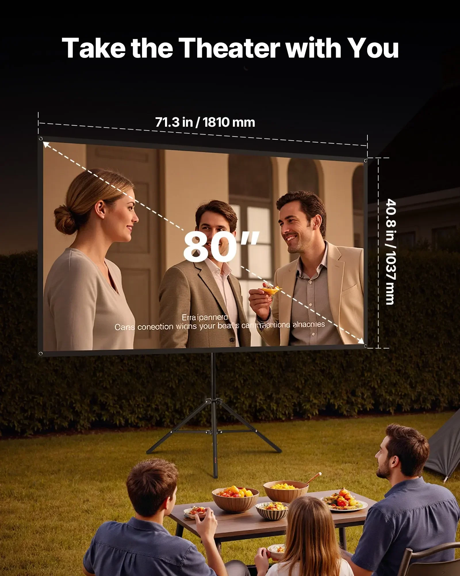 Проекционный экран на треноге  – обзор и цена Projector Tripod Stand