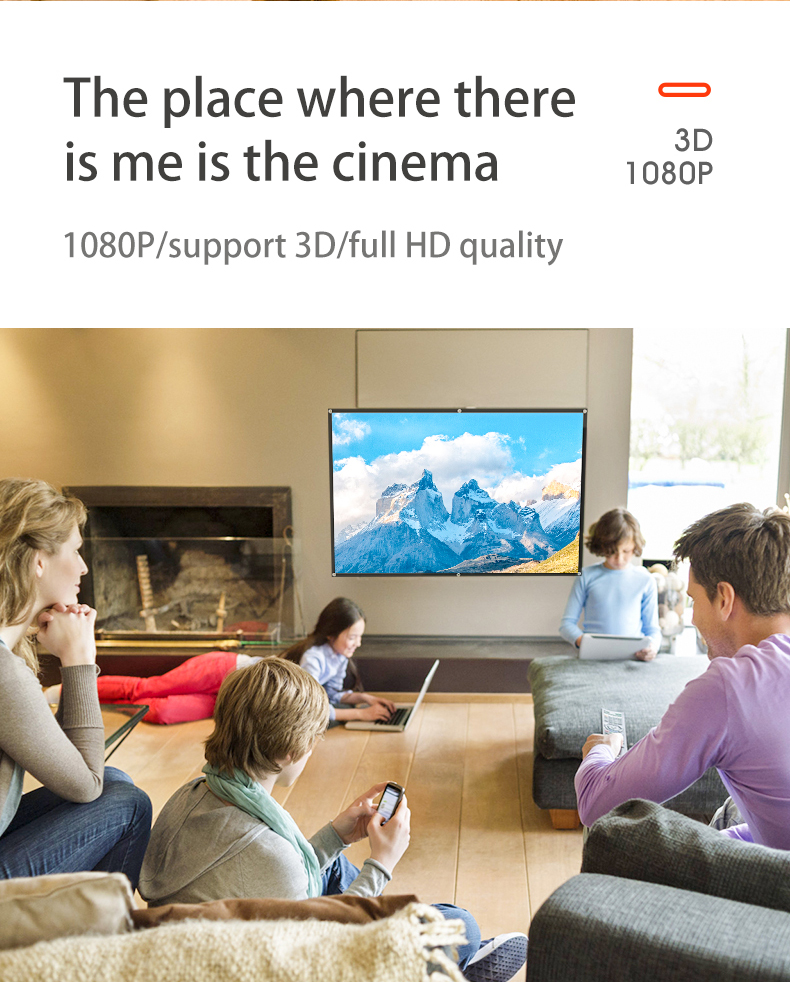 Проекционная занавеска MIXITO, – обзор и цена Home Cinema Projector Screen