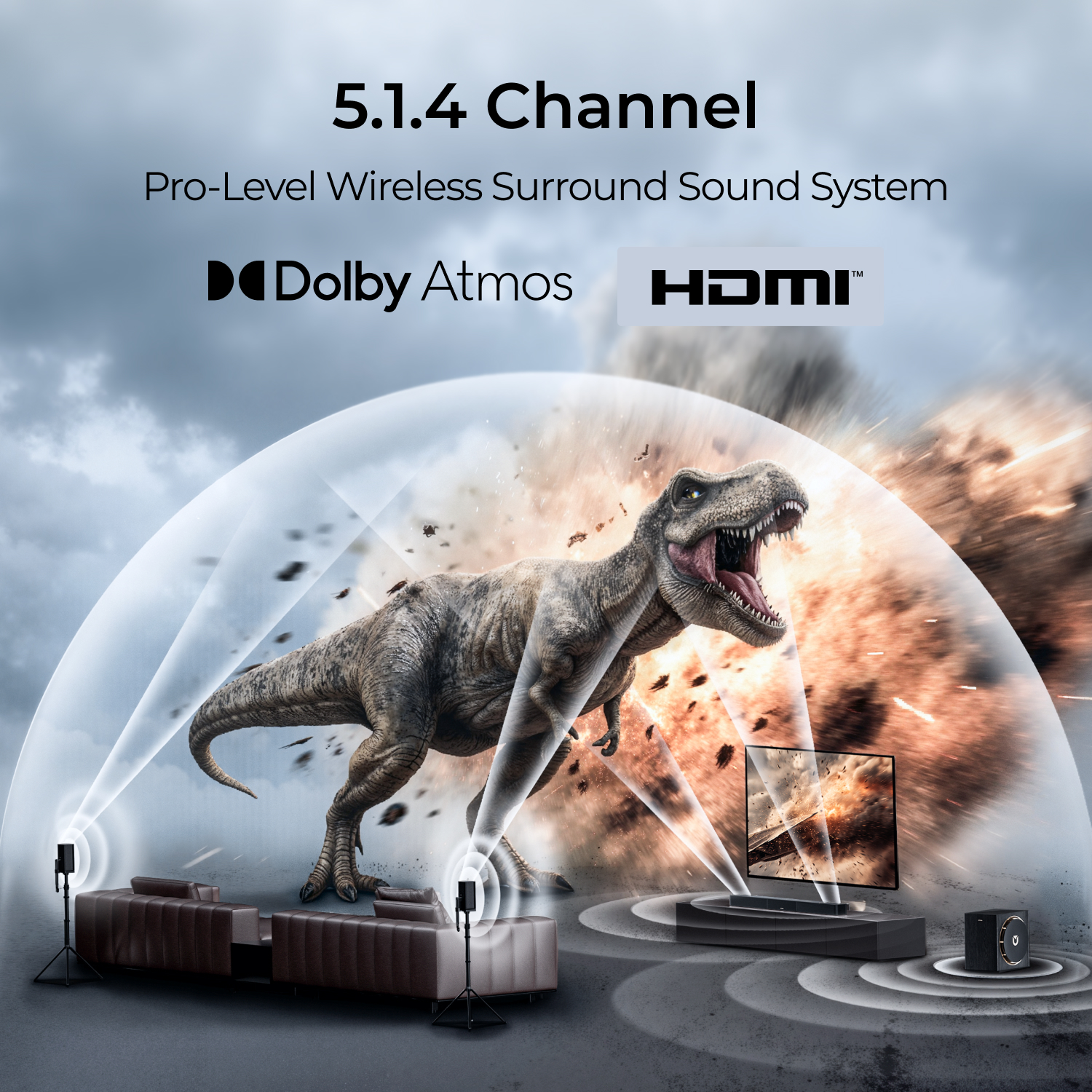 Профессиональный саундбар ULTI – обзор и цена Home Cinema Dolby Atmos 7.1