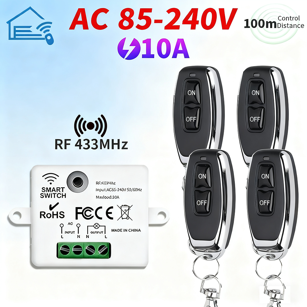 RF 433 МГц беспроводной пульт  – обзор и цена Home Cinema Wall Lights