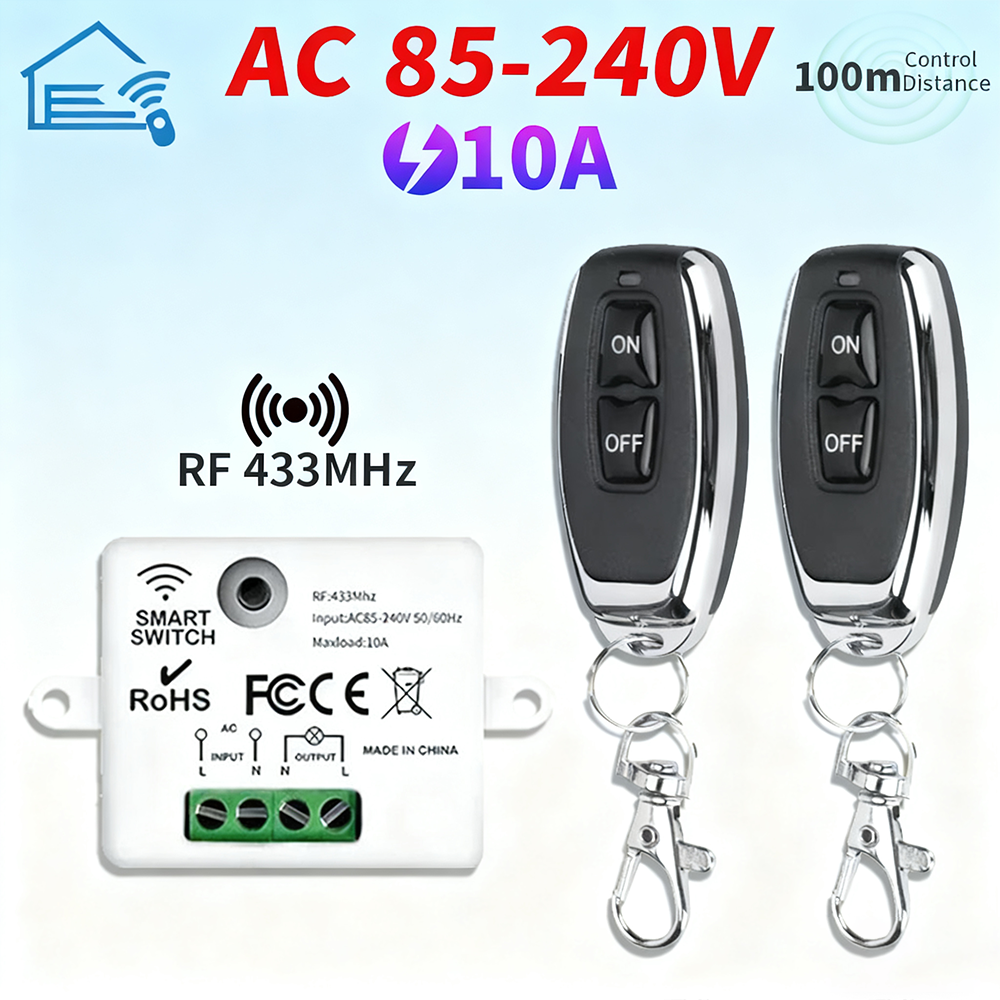 RF 433 МГц беспроводной пульт  – обзор и цена Home Cinema Wall Lights