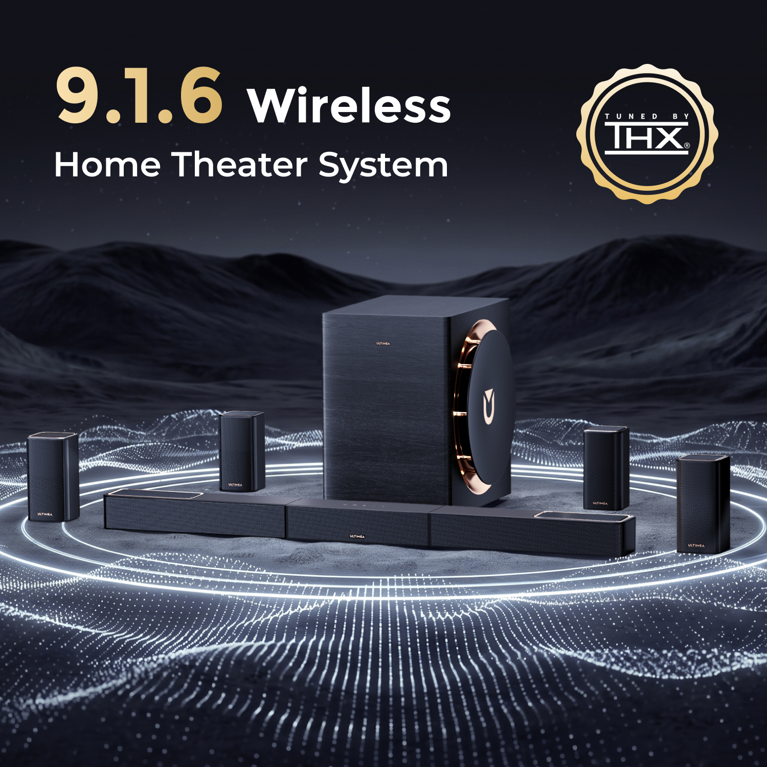 Саундбар ULTIMEA Skywave X100  – обзор и цена Home Cinema Dolby Atmos 7.1