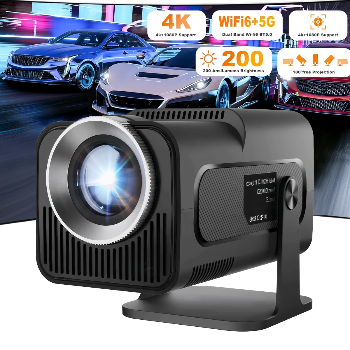 Портативный проектор, поддержк – обзор и цена Home Cinema Setup