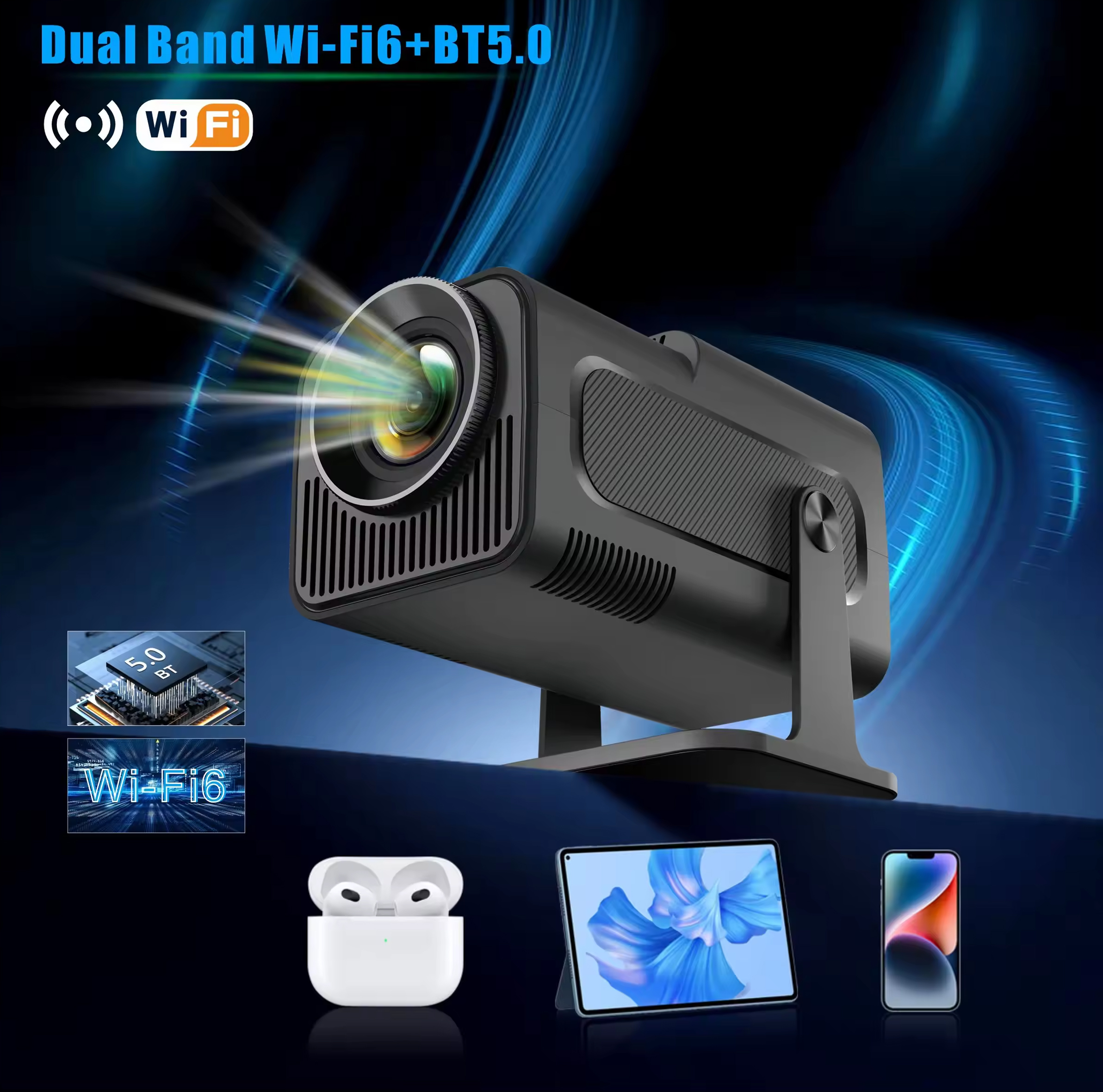Портативный проектор, поддержк – обзор и цена Home Cinema Setup