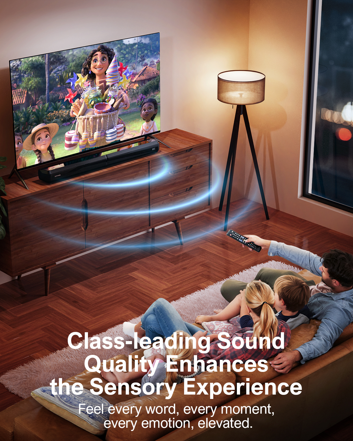 Звуковая панель ULTIMEA 100 Вт – обзор и цена Home Cinema Dolby Atmos 7.1