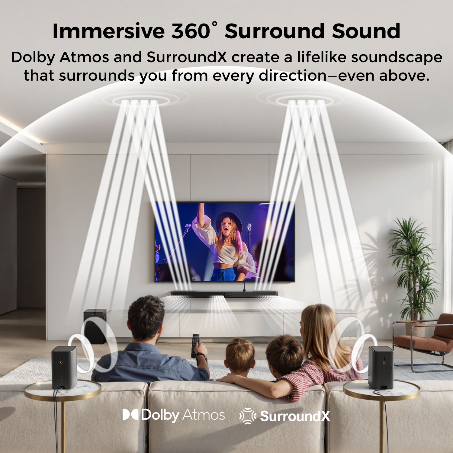 Саундбар ULTIMEA Skywave F40 B – обзор и цена Home Cinema Dolby Atmos 7.1