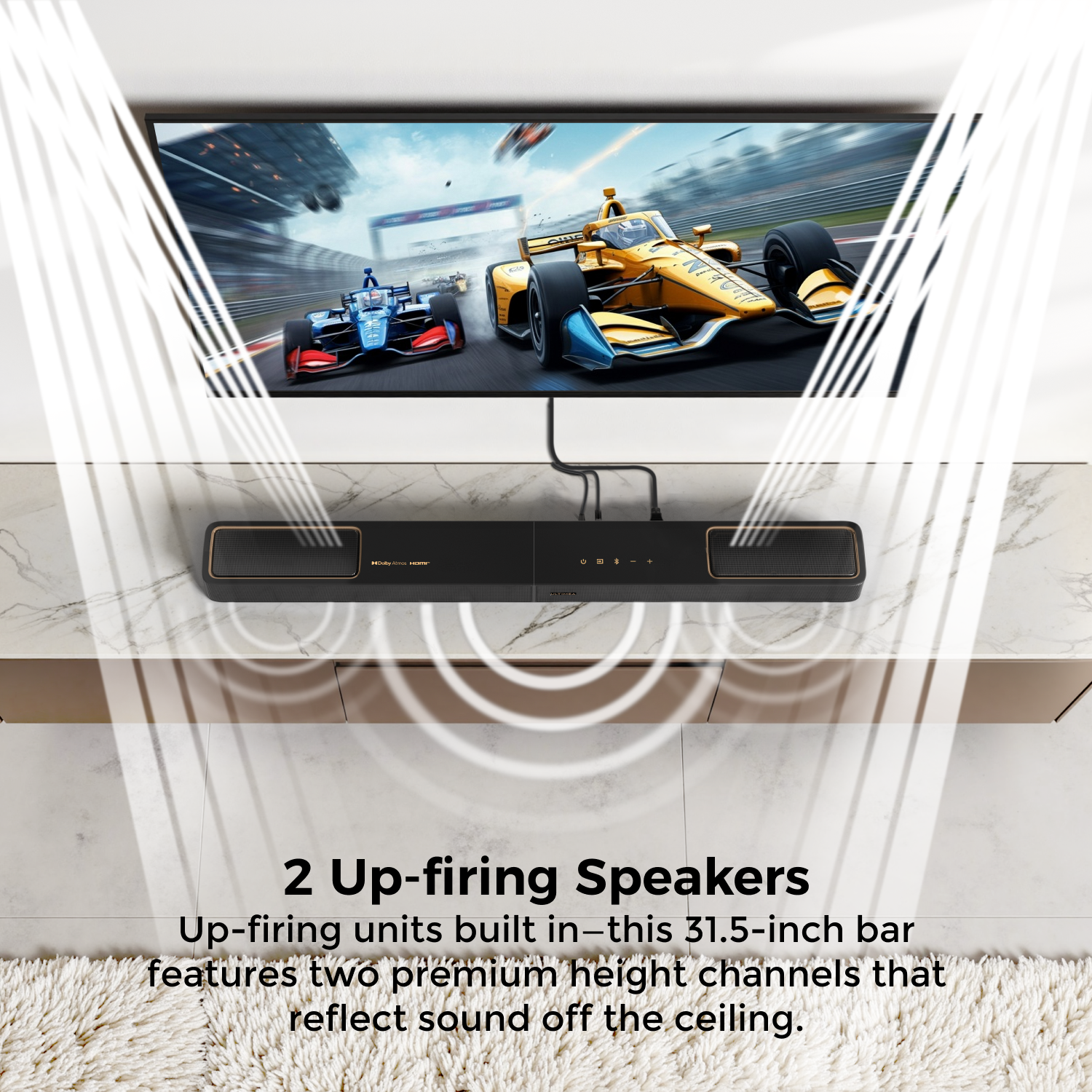 Саундбар ULTIMEA Skywave F40 B – обзор и цена Home Cinema Dolby Atmos 7.1