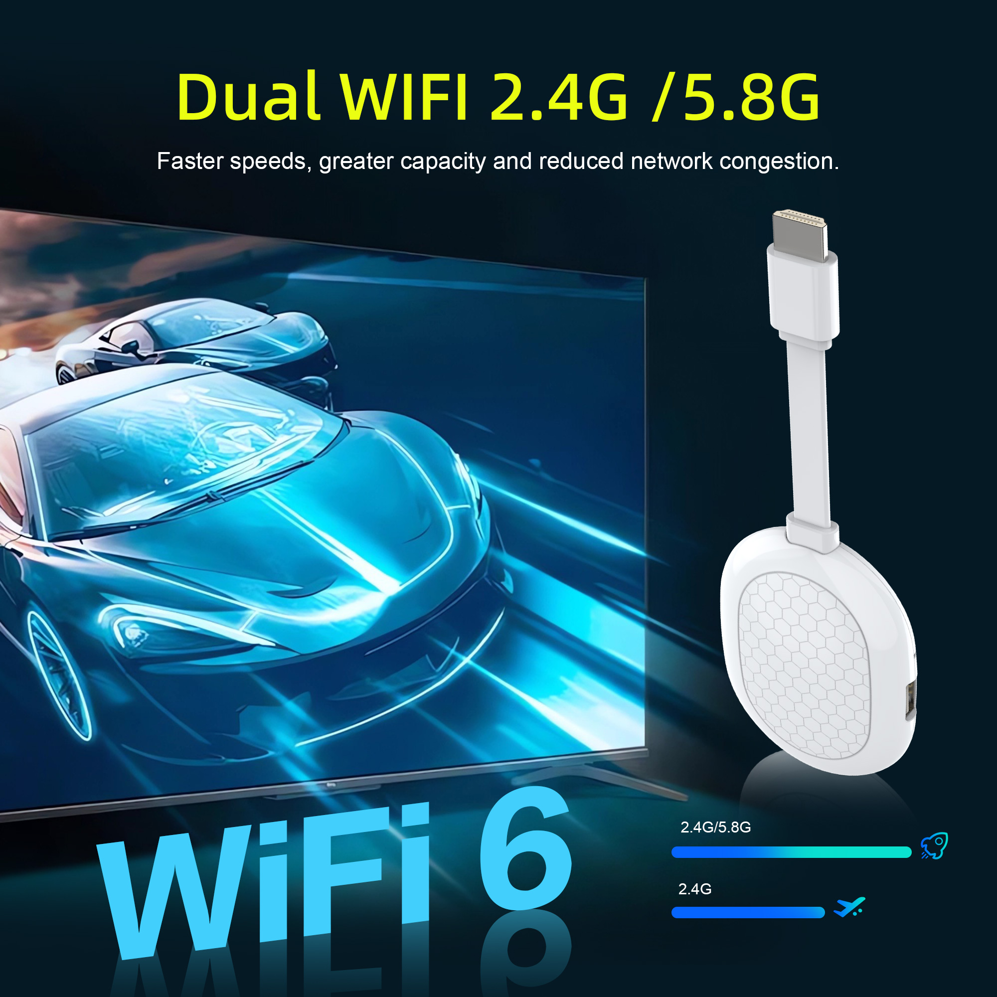 Новый смарт-ТВ-стик Q2S на And – обзор и цена 4K Media Player