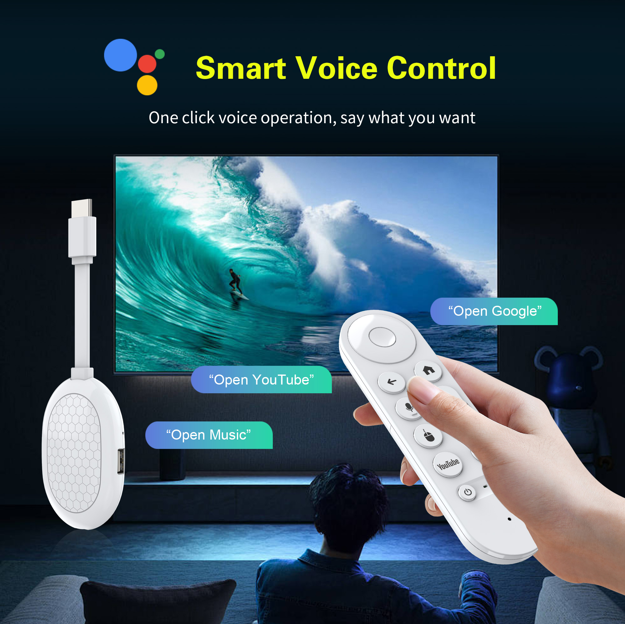 Новый смарт-ТВ-стик Q2S на And – обзор и цена 4K Media Player