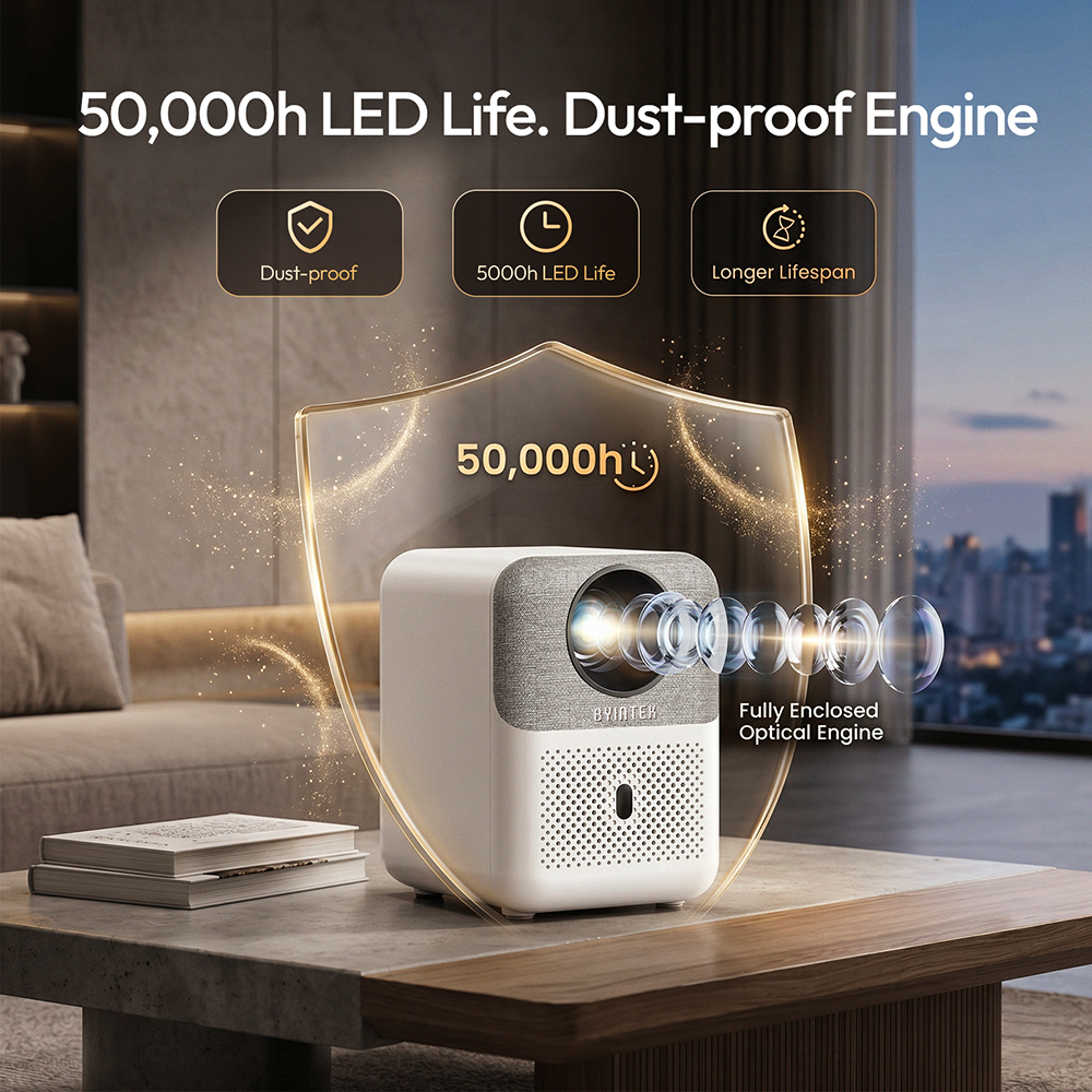 Мини-проектор BYINTEK Full HD  – обзор и цена Home Cinema Setup