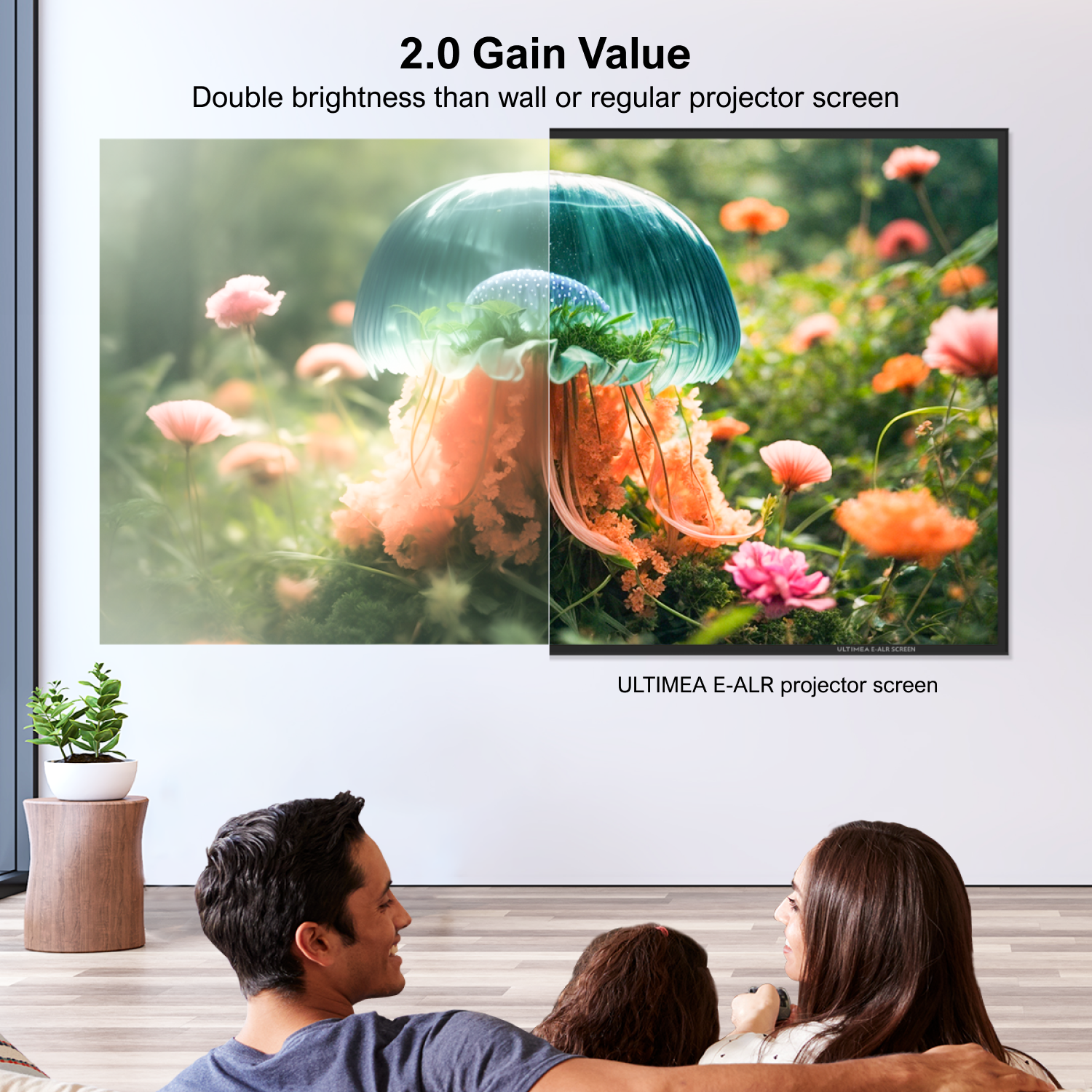 Экран для проектора ULTIMEA E- – обзор и цена Home Cinema Projector Screen