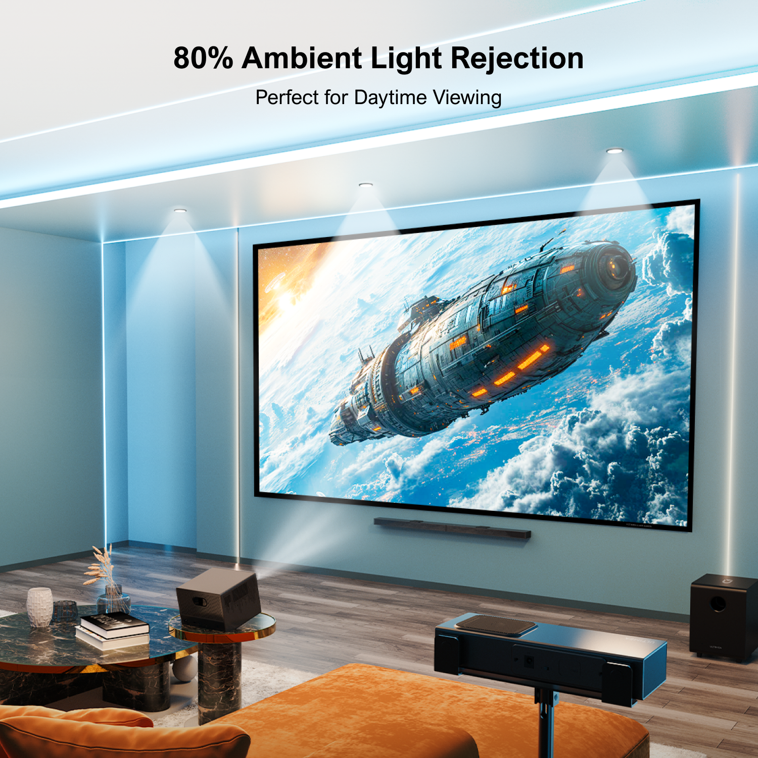 Экран для проектора ULTIMEA E- – обзор и цена Home Cinema Projector Screen
