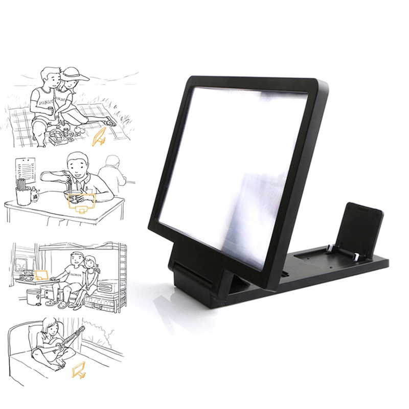 Увеличитель экрана для телефон – обзор и цена Home Cinema Projector Screen