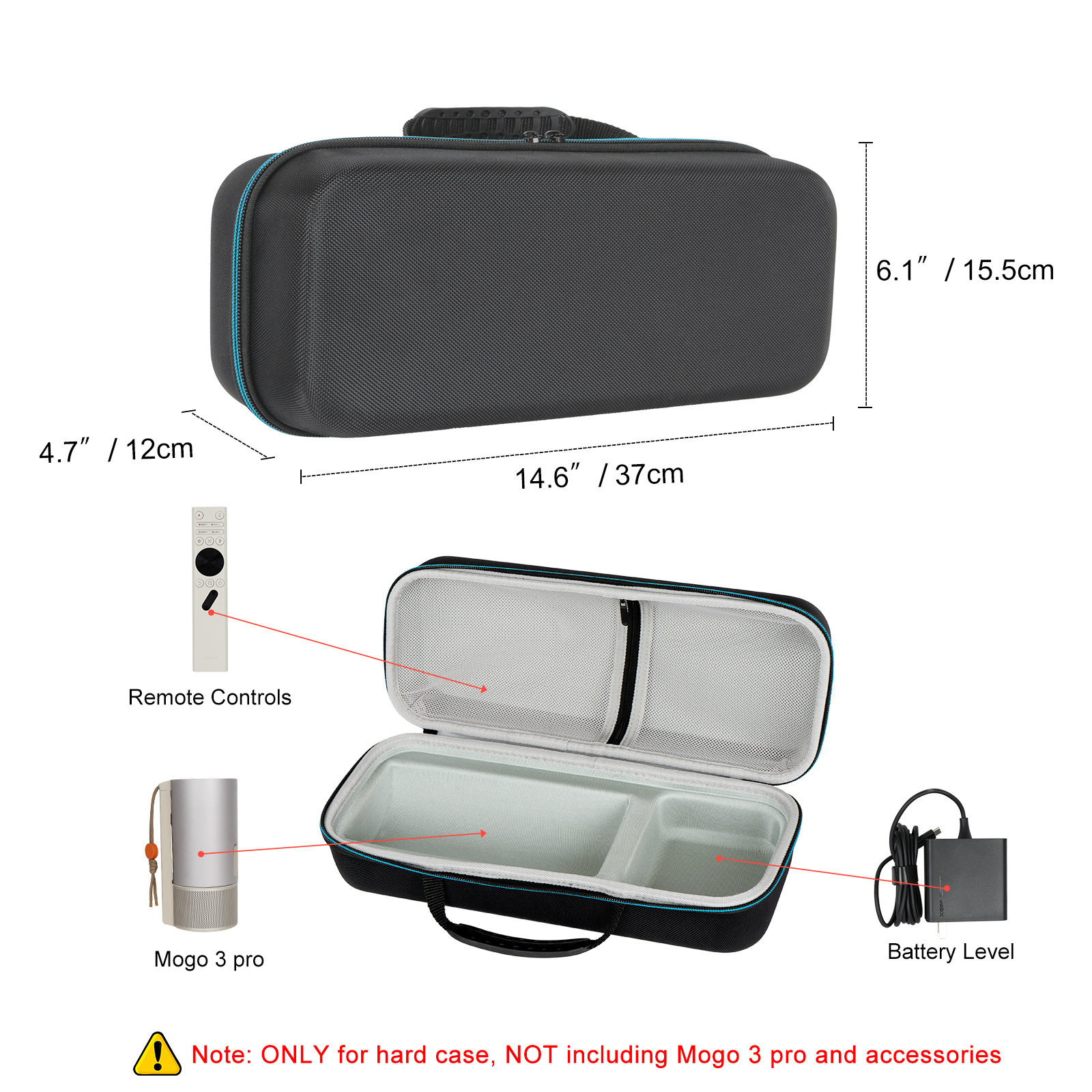 Жесткий чехол для XGIMI Play 5 – обзор и цена Projector Carrying Bag