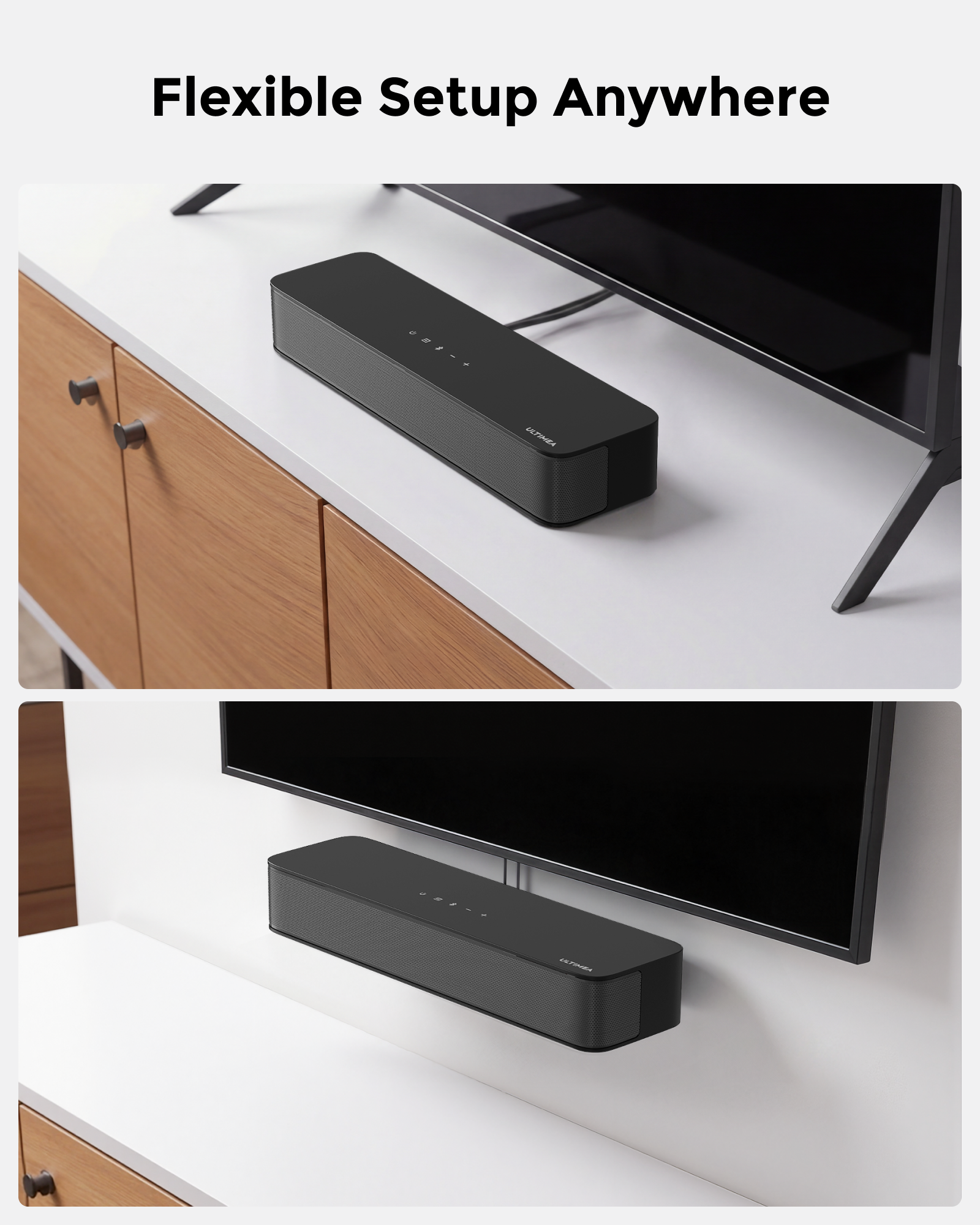 Саундбар ULTIMEA 120W 2.1ch дл – обзор и цена Home Cinema Dolby Atmos 7.1