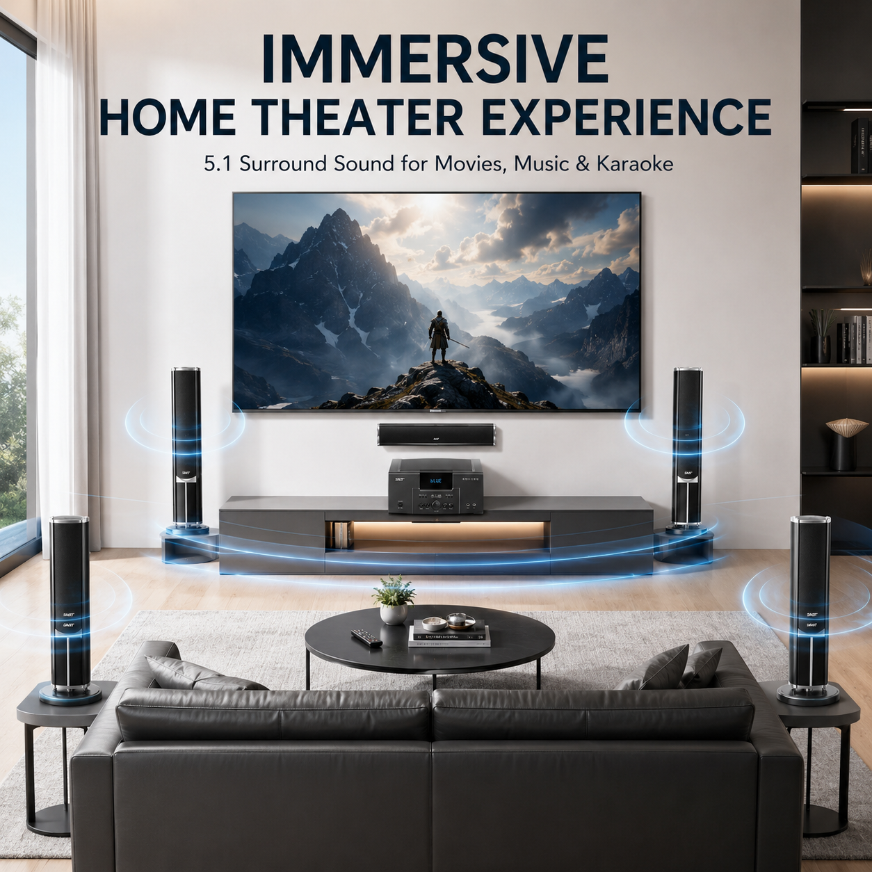 Набор для домашнего кинотеатра – обзор и цена Home Cinema Dolby Atmos 7.1