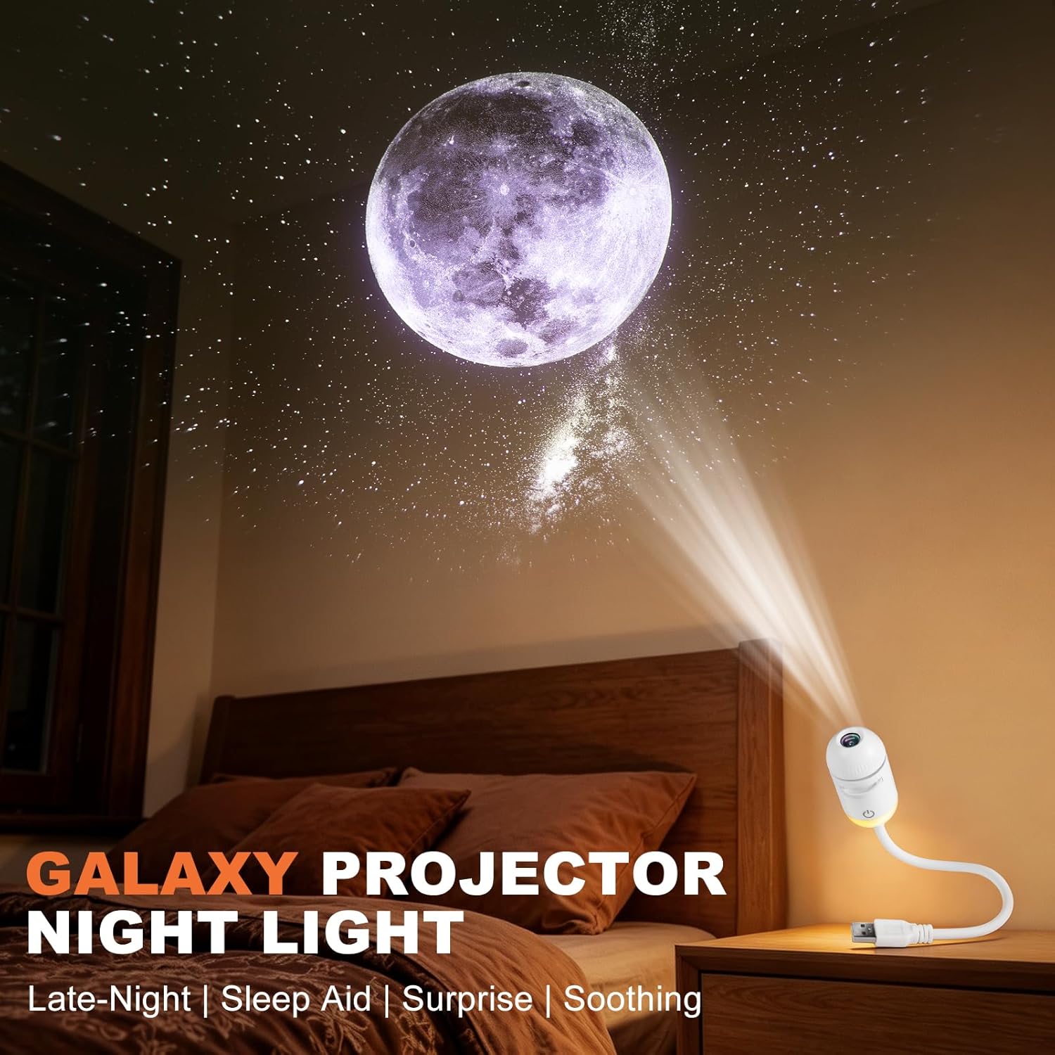 Проектор-ночник Galaxy, USB LE – обзор и цена Projector Mount Ceiling