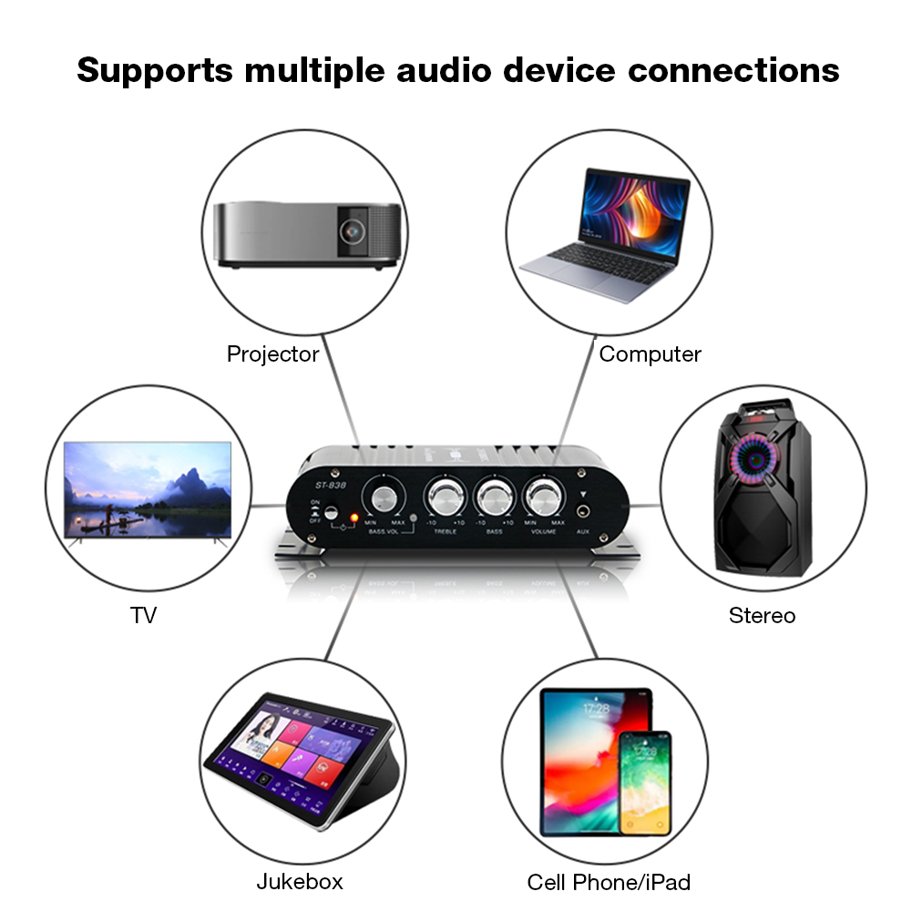 ST-838 Усилители для домашнего – обзор и цена Home Cinema Theatre