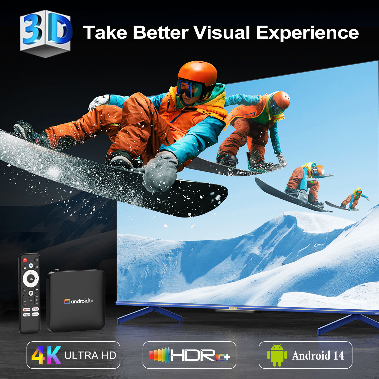 Новая ТВ-приставка 2026 Smart  – обзор и цена 4K Media Player
