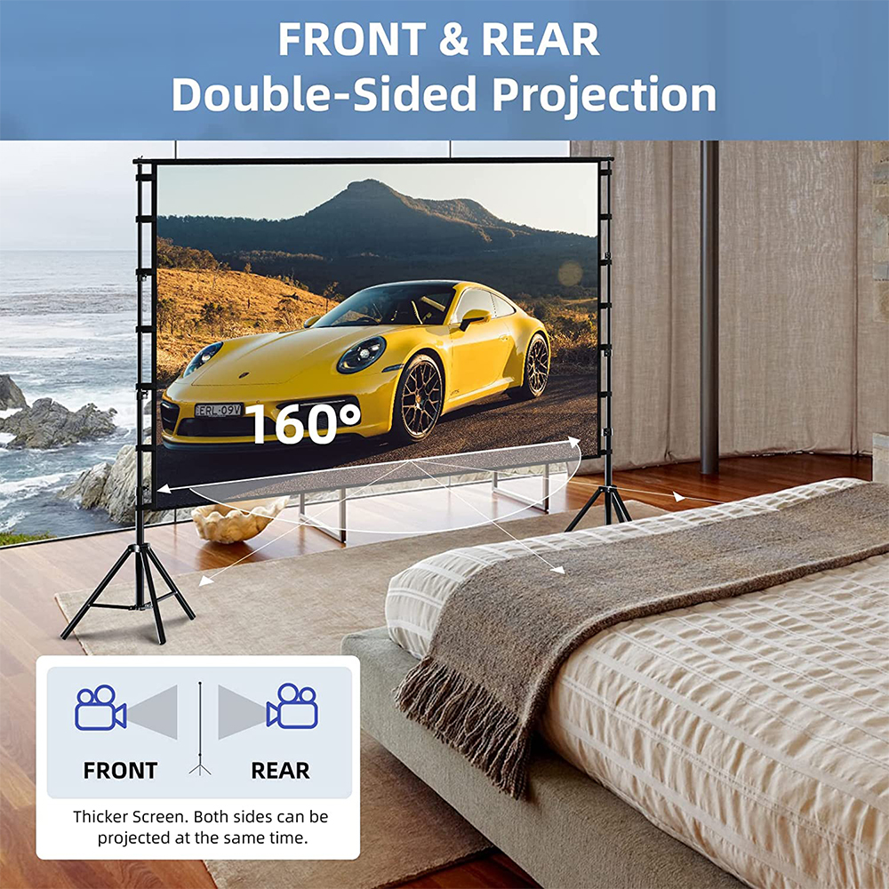Экран для проектора VEIDADZ с  – обзор и цена Home Cinema Projector Screen