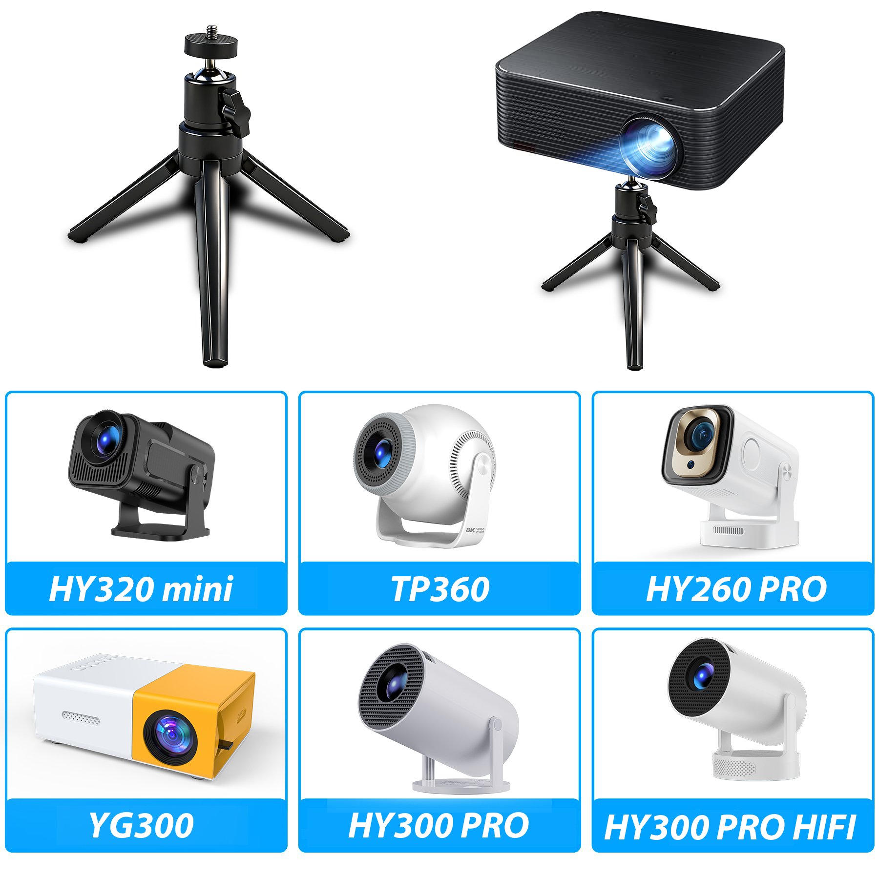 Мини-штатив для проектора 360  – обзор и цена Projector Tripod Stand