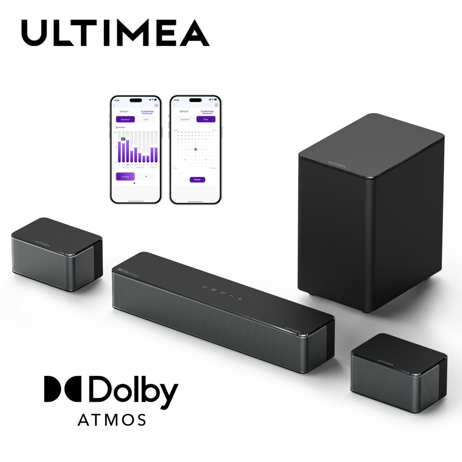 ULTIMEA Poseidon M4T Саундбар  – обзор и цена Home Cinema Dolby Atmos 7.1