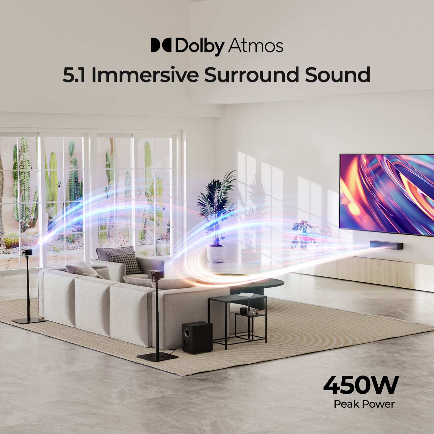ULTIMEA Poseidon M4T Саундбар  – обзор и цена Home Cinema Dolby Atmos 7.1