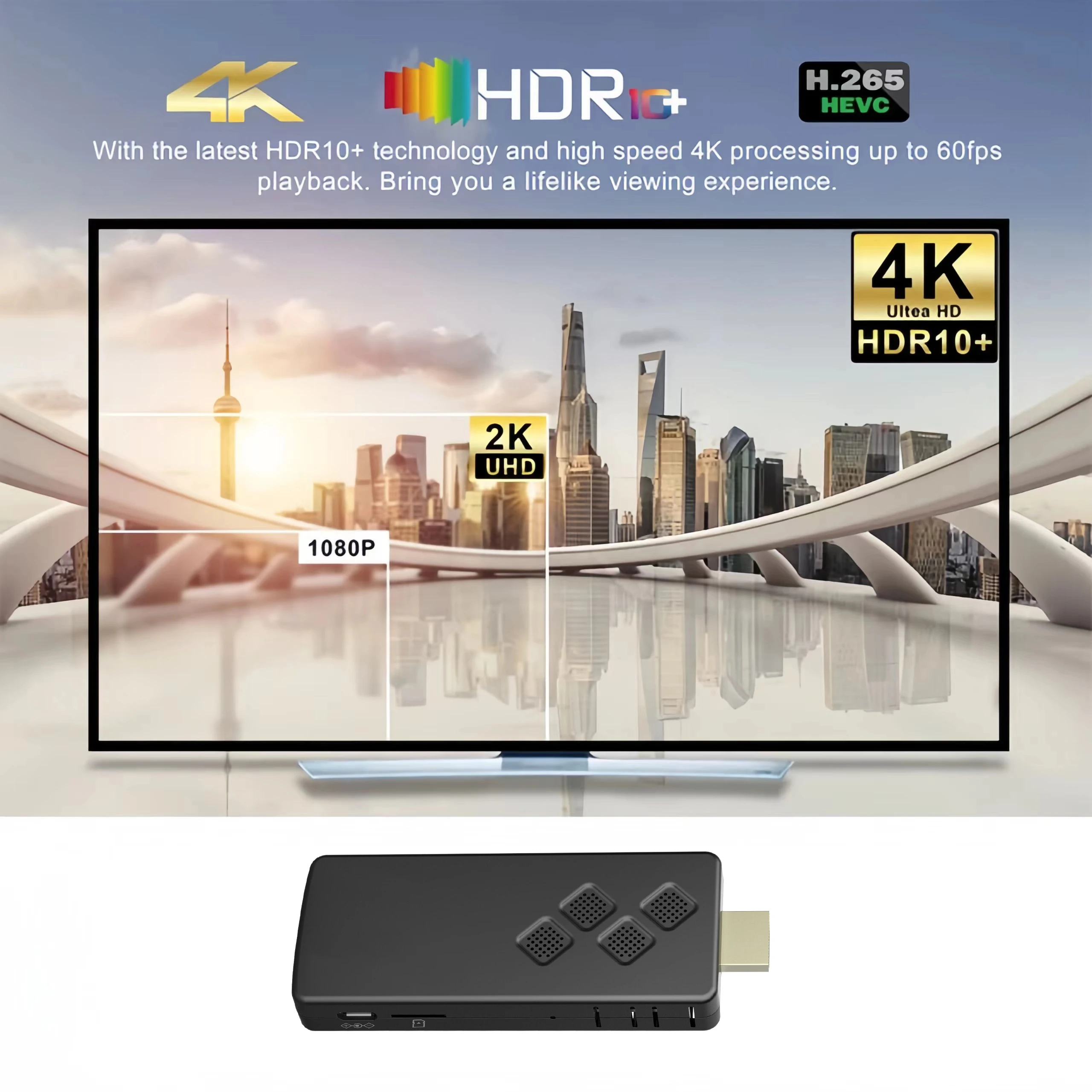 Новый смарт-ТВ-стик Q2: высоко – обзор и цена 4K Media Player