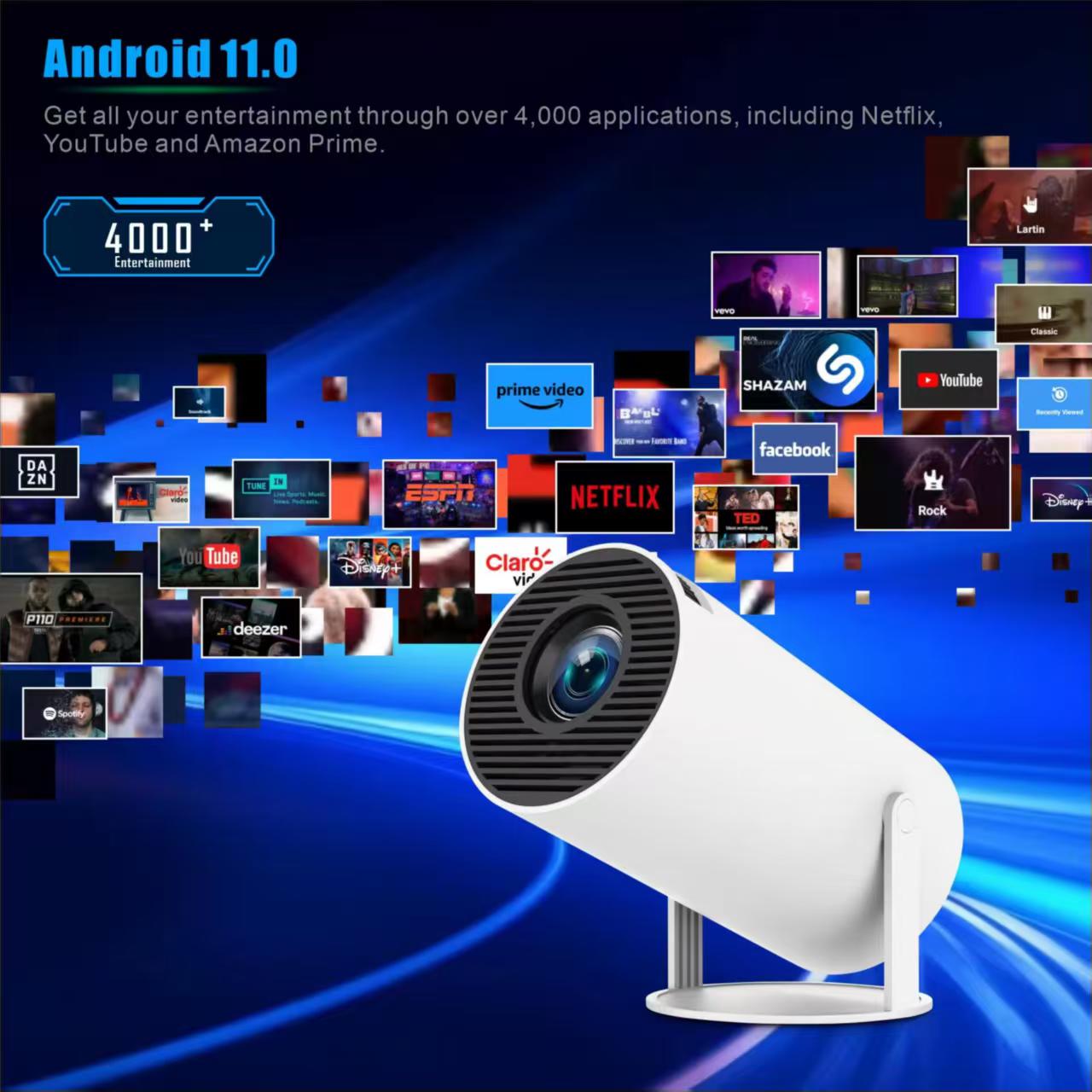 Портативный проектор Mini HY30 – обзор и цена Home Cinema Setup