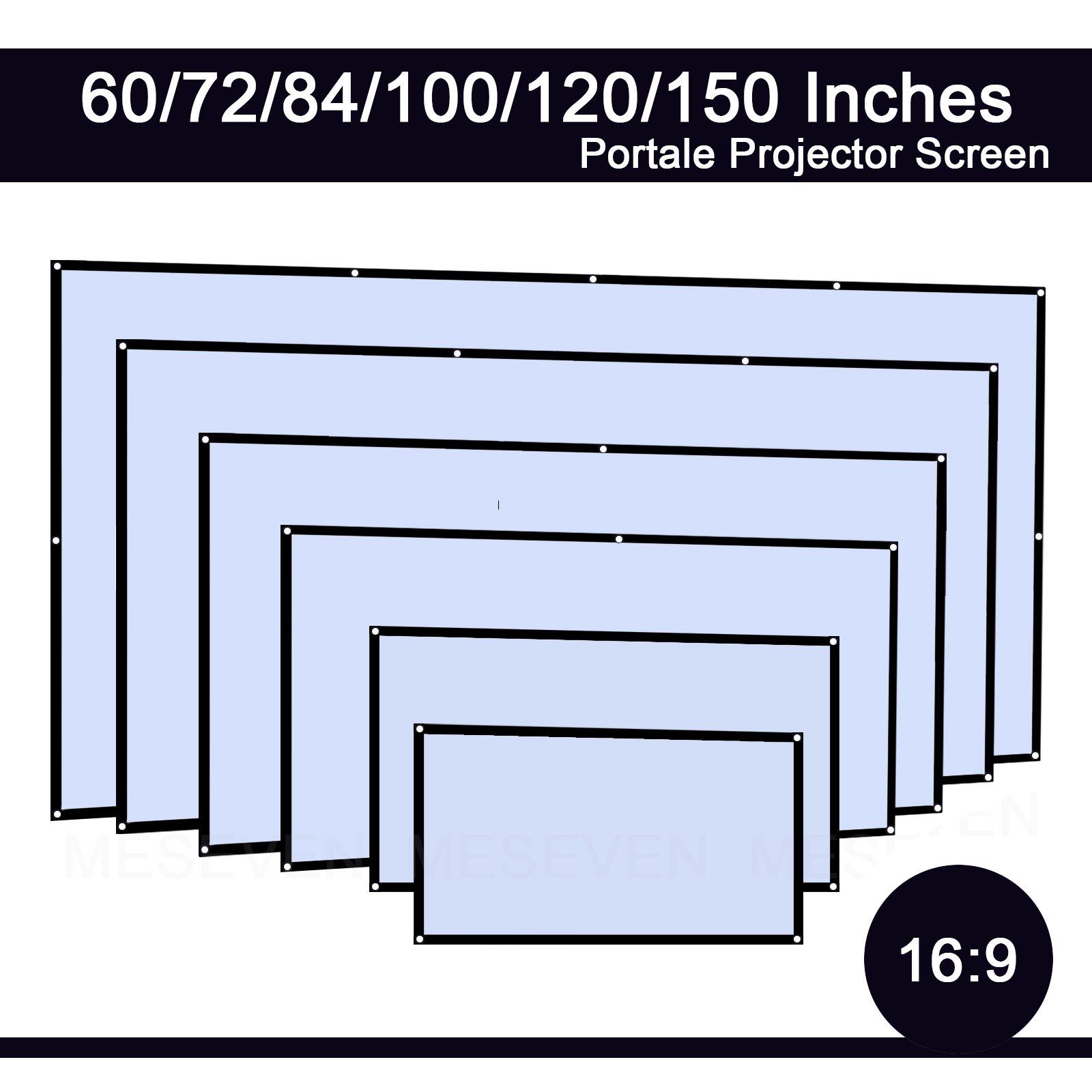 Портативный легкий экран для п – обзор и цена Home Cinema Projector Screen