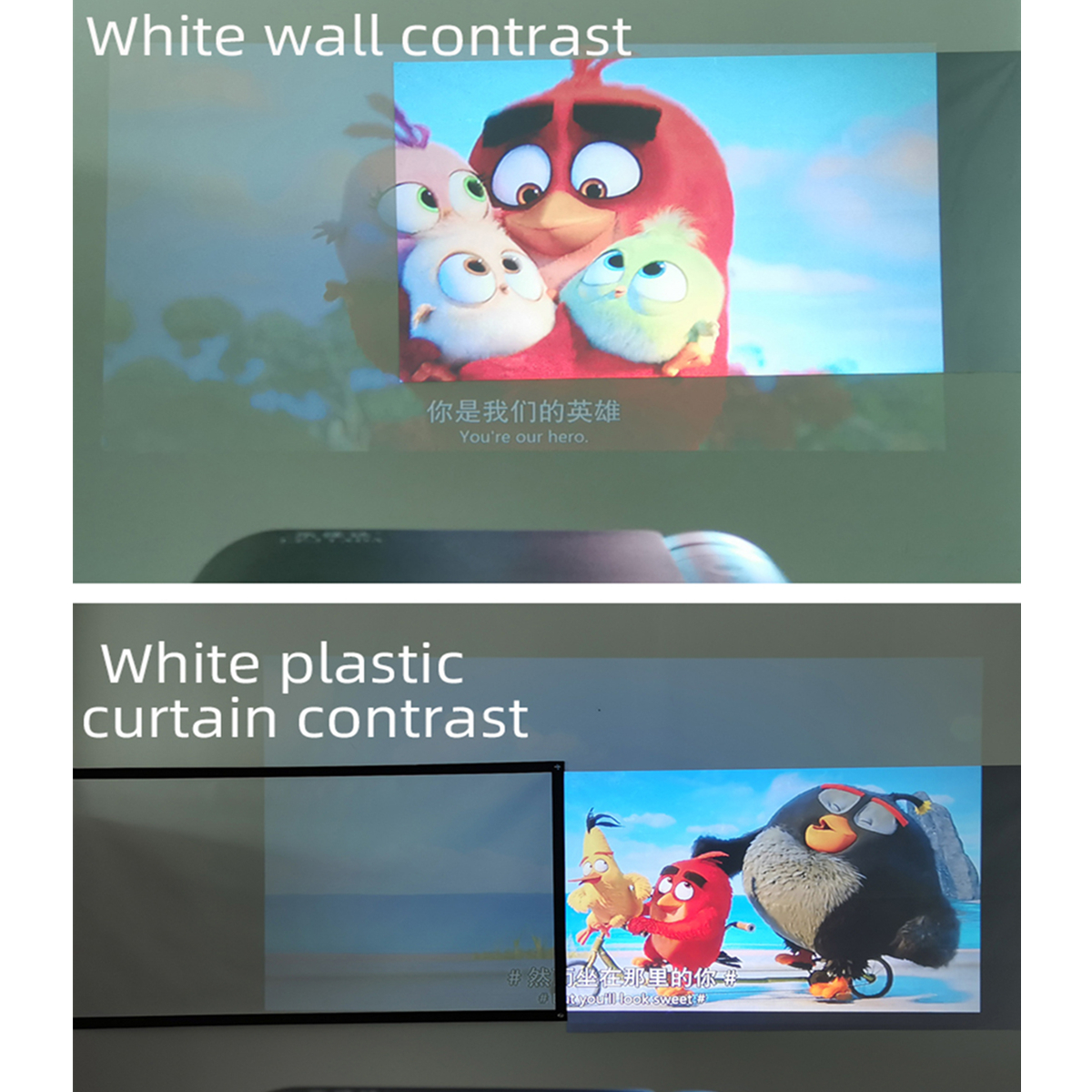 MIXITO Простой экран для проек – обзор и цена Home Cinema Projector Screen