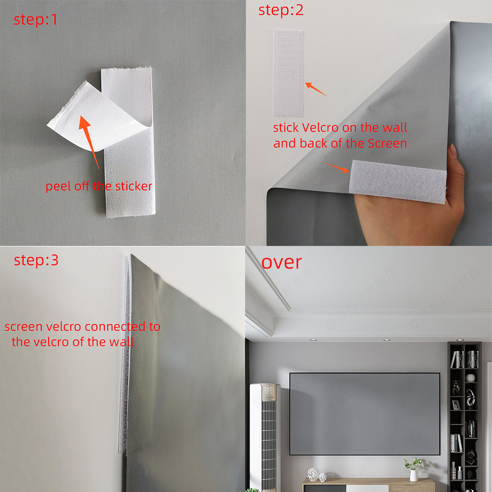 MIXITO Простой экран для проек – обзор и цена Home Cinema Projector Screen
