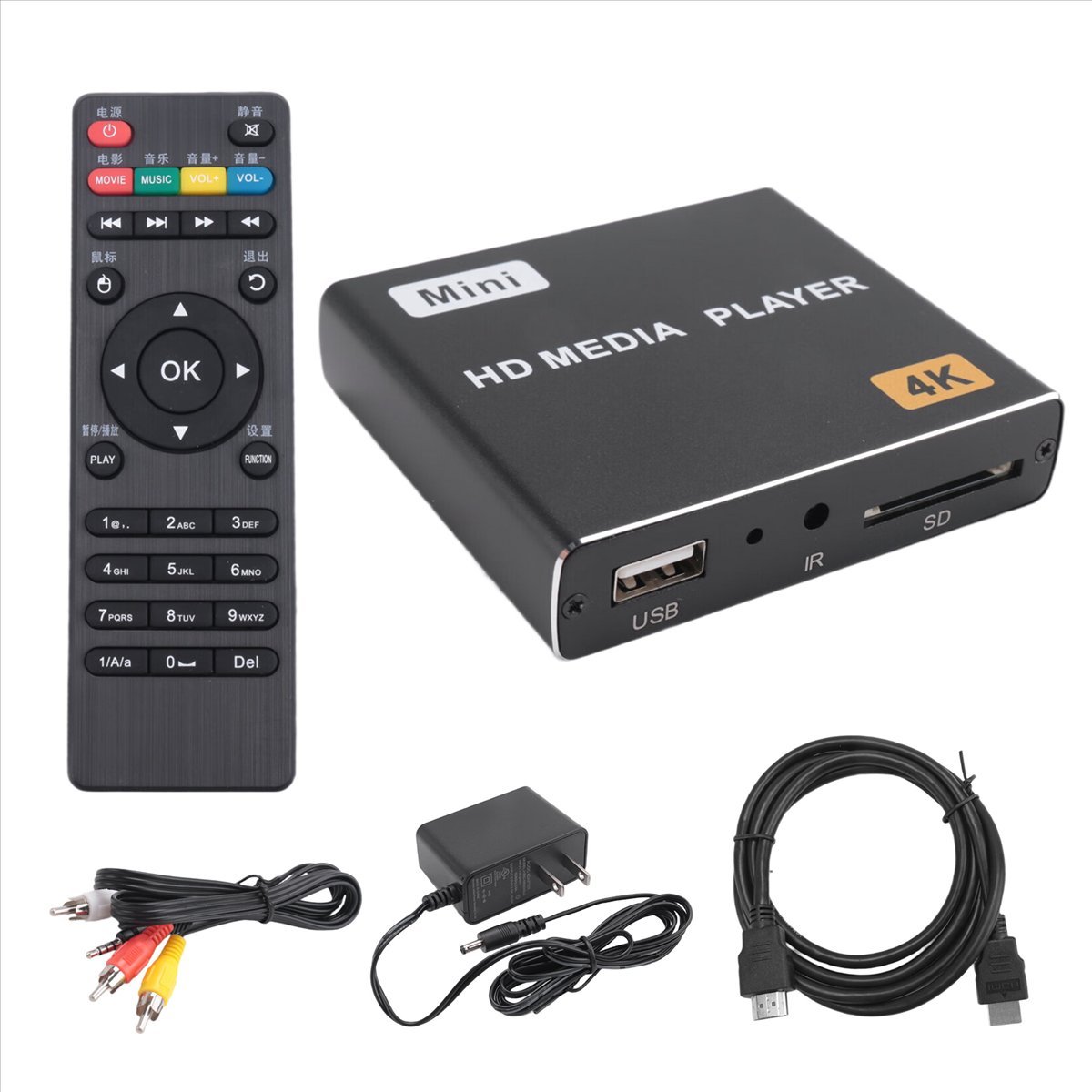 Медиаплеер A40I Mini 4K HDD, ц – обзор и цена 4K Media Player